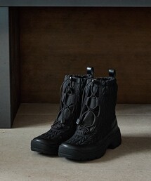 【Vibramソール搭載】キルティングスノーブーツ
