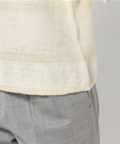 ikka（イッカ）の「7Gプレーティングボーダープルオーバー（Tシャツ/カットソー・レディース・オフホワイト/グレー/ブルー・FREE）」の10枚目の写真