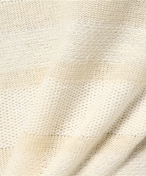 ikka（イッカ）の「7Gプレーティングボーダープルオーバー（Tシャツ/カットソー・レディース・オフホワイト/グレー/ブルー・FREE）」の4枚目の写真