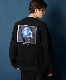 unrelaxing | オーバーサイズプルオーバースウェット ビッグシルエットトレーナー(スウェット)