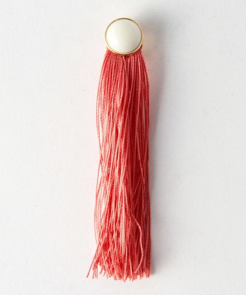 Another Edition（アナザーエディション）の「ビッグフリンジイヤリング/AEBFC Big FRNG ER（イヤリング・レディース・レッド/ライム・FREE）」の3枚目の写真