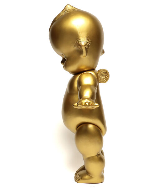 美品　25cm BEAMS キューピー BEAMS JAPAN（ビームス ジャパン）【別注】オビツ製作所 / GOLD
