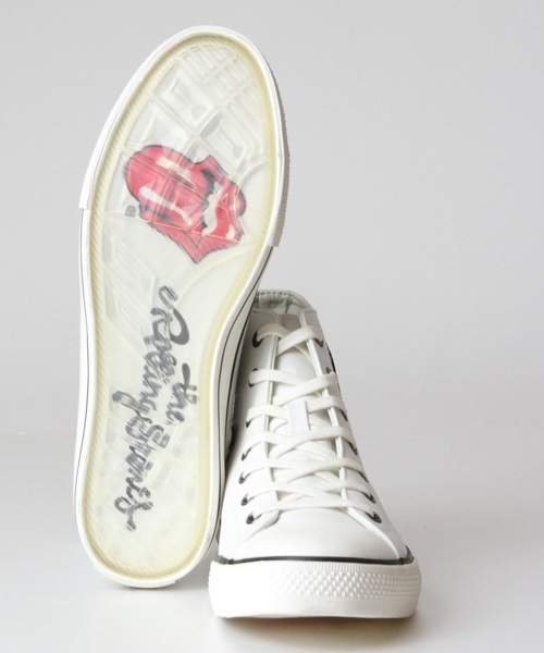 JACKROSE(ジャックローズ)の「The Rolling Stones×JACKROSE ハイカットスニーカー(スニーカー・メンズ・ブラック/ホワイト・L/M)」の13枚目の写真