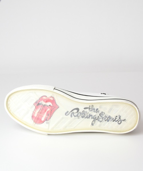 JACKROSE(ジャックローズ)の「The Rolling Stones×JACKROSE ハイカットスニーカー(スニーカー・メンズ・ブラック/ホワイト・L/M)」の16枚目の写真