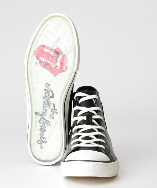 JACKROSE(ジャックローズ)の「The Rolling Stones×JACKROSE ハイカットスニーカー(スニーカー・メンズ・ブラック/ホワイト・L/M)」の8枚目の写真