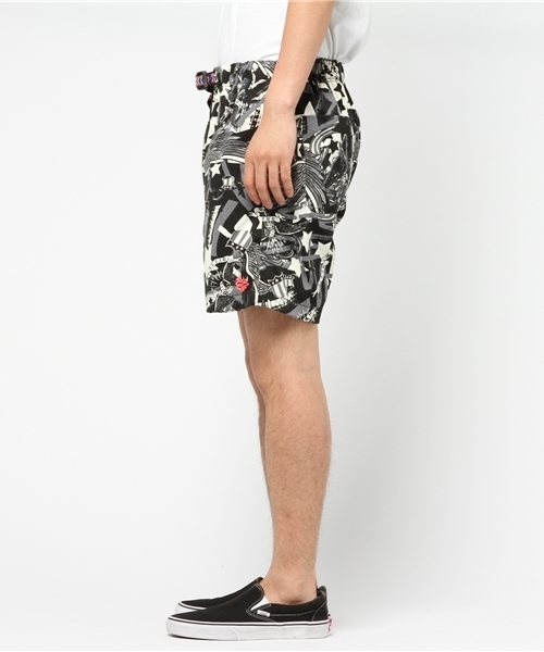 ALDIES（アールディーズ）の「Wing Star Short Pants スタープリント クライミングショートパンツ（その他パンツ・メンズ・レッド/ブラック・MEDIUM/SMALL/LARGE/X-LARGE）」の3枚目の写真