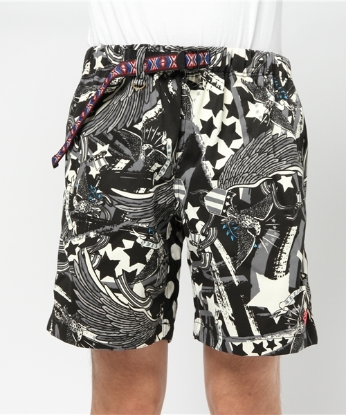 ALDIES（アールディーズ）の「Wing Star Short Pants スタープリント クライミングショートパンツ（その他パンツ・メンズ・レッド/ブラック・MEDIUM/SMALL/LARGE/X-LARGE）」の5枚目の写真