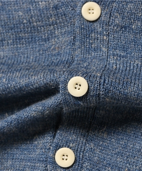 dip（ディップ）の「【dip】ディップ/ カーディガン（カーディガン/ボレロ・メンズ・ベージュ/ブルー・SMALL/LARGE/MEDIUM）」の8枚目の写真