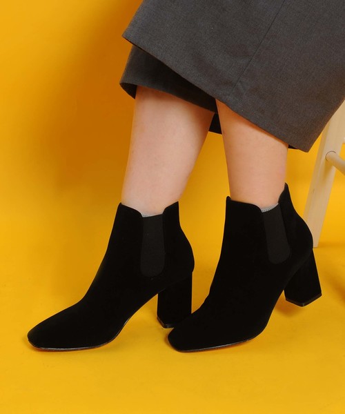 PLAIN CLOTHING（プレーンクロージング）の「サイドゴアブーティー【SELECTED FOR PLAIN CLOTHING】　（ブーツ・レディース・ベージュ/グレー/ブラック・39/37/36/35/38）」の15枚目の写真