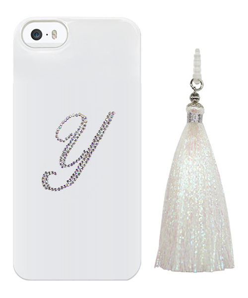 Jewelna Rose ジュエルナローズ の イニシャルケース For Phonese 5s 5 スマホケース カバー Wear