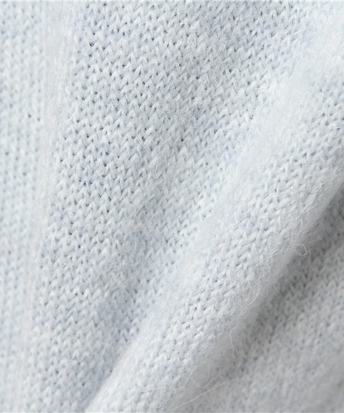 The Virgnia（ザ ヴァージニア）の「ボートネックバックタック入りニット（ニット/セーター・レディース・サックスブルー/ブラウン/ボルドー/ラベンダー・FREE）」の11枚目の写真