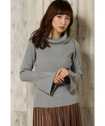 VENCEEXCHANGE | 袖フレアオフタートルＰＯ(ニット/セーター)