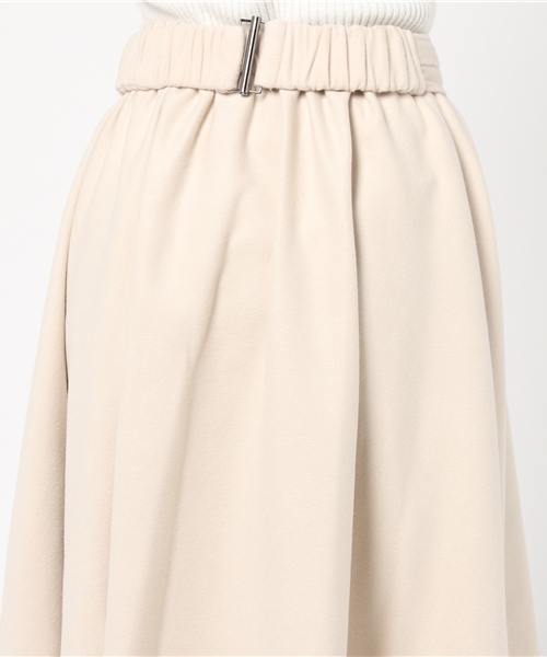 TRUDEA（トルディア）の「ベルト付き　サーキュラースカート（スカート・レディース・ベージュ/ピンク/グレー/ブルー・SMALL/MEDIUM）」の9枚目の写真
