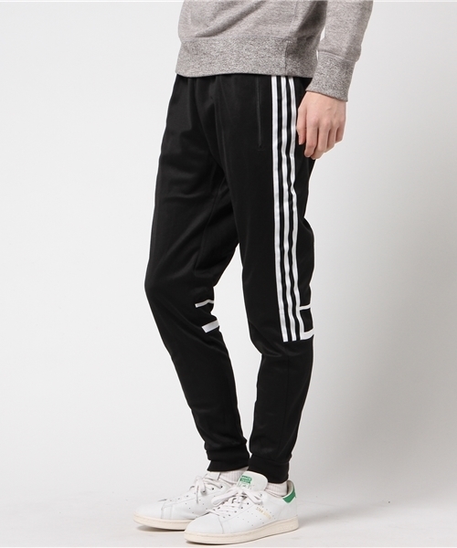 adidas（アディダス）の「【adicolor】オリジナルス パンツ[CHALLENGER 84 TRACK PANTS]（その他パンツ・メンズ・ブルー/ブラック×ホワイト・XX-LARGE/MEDIUM/LARGE/X-LARGE/X-SMALL/SMALL）」の2枚目の写真