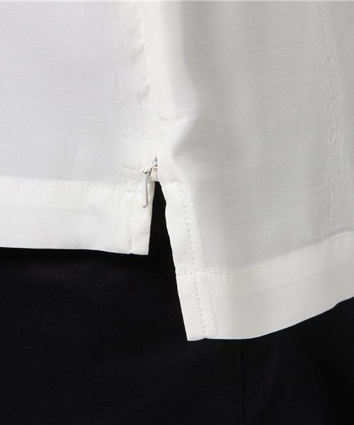 UNITED TOKYO（ユナイテッドトウキョウ）の「オープンカラーショートスリーブシャツ（シャツ/ブラウス・メンズ・ピンク/ブラック/サックスブルー/オフホワイト・3/1/2）」の14枚目の写真