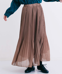 MERLOT | シフォンプリーツスカート1038(スカート)