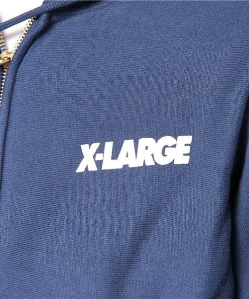 XLARGE（エクストララージ）の「XLARGE × Champion REVERSE WEAVE ZIP HOODIE（パーカー・メンズ・ブラック/アッシュグレー/バーガンディー/ネイビー・MEDIUM/LARGE/X-LARGE）」の10枚目の写真