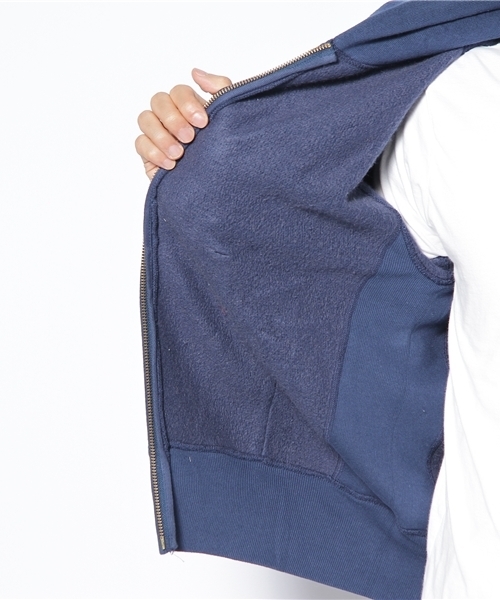 XLARGE（エクストララージ）の「XLARGE × Champion REVERSE WEAVE ZIP HOODIE（パーカー・メンズ・ブラック/アッシュグレー/バーガンディー/ネイビー・MEDIUM/LARGE/X-LARGE）」の12枚目の写真