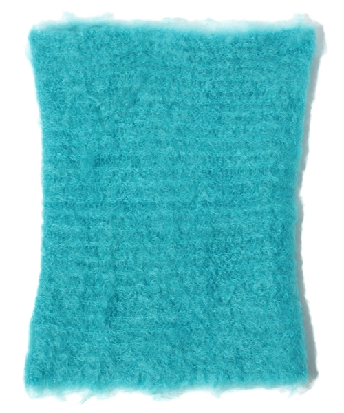 Another Edition（アナザーエディション）の「BALMUIR モヘア スヌード（ストール/ショール・レディース・ベージュ/ダークブラウン/ターコイズブルー・フリー）」の4枚目の写真