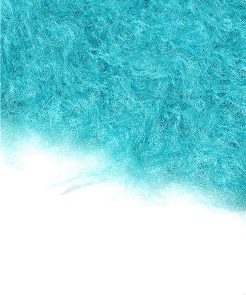 Another Edition（アナザーエディション）の「BALMUIR モヘア スヌード（ストール/ショール・レディース・ベージュ/ダークブラウン/ターコイズブルー・フリー）」の5枚目の写真