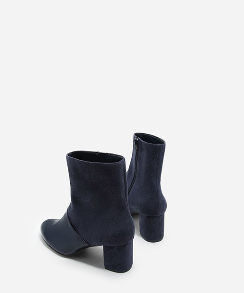 CHARLES & KEITH(チャールズ & キース)の「コントラストパネルブーツ / CONTRAST PANEL BOOTS(ブーツ・レディース・ブラウン/ネイビー/ブラック・23.5cm/23cm/24cm)」の6枚目の写真