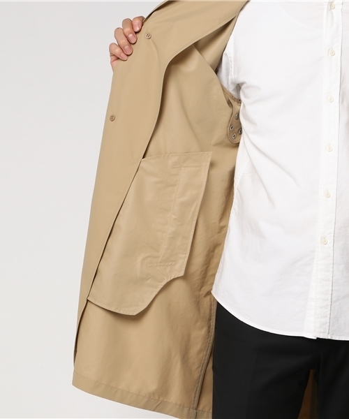 HELIOPOLE(エリオポール)の「Traditional Weatherwear フーデットコート/SELBYHOOD(その他アウター・メンズ・ベージュ・40/38)」の8枚目の写真