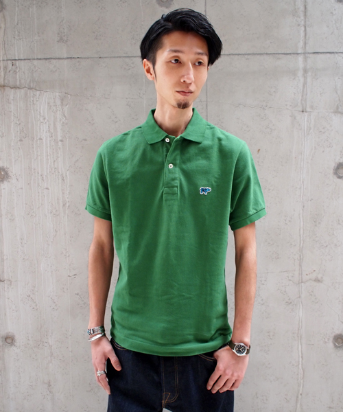 BEAMS(ビームス)の「○SCYEフレンチポロ12SSP(ポロシャツ・メンズ・ブラック/オレンジ/グリーン/ネイビー・36/38/40/42)」の1枚目の写真