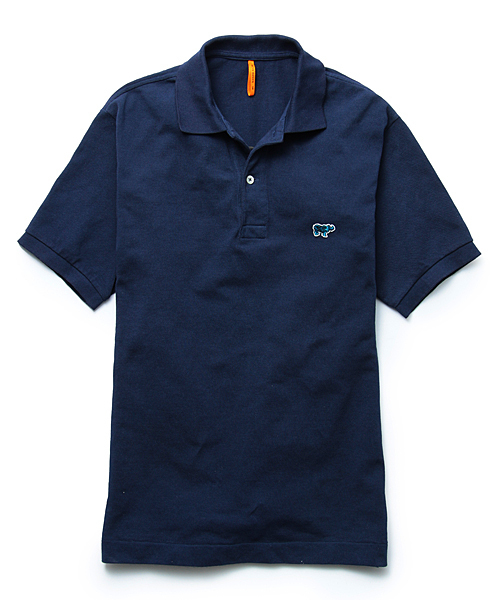 BEAMS(ビームス)の「○SCYEフレンチポロ12SSP(ポロシャツ・メンズ・ブラック/オレンジ/グリーン/ネイビー・36/38/40/42)」の5枚目の写真