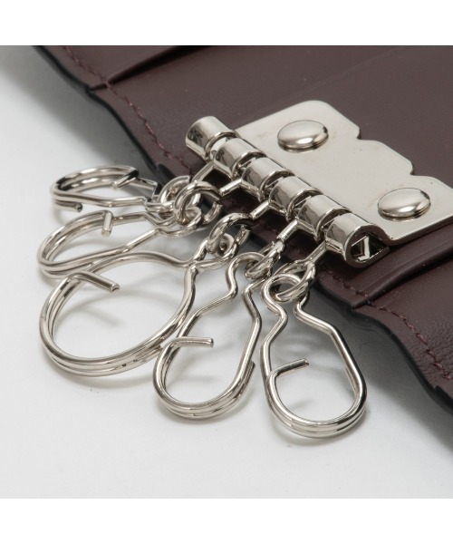 LANVIN collection(ランバン コレクション)の「LANVIN COLLECTION(ランバン・コレクション)couleur du vin(クウルール ド ヴァン)キーケース(キーケース/キーアクセサリー・メンズ・ブラック/チョコ/ブルー/グリーン・FREE)」の9枚目の写真