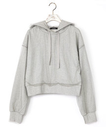 w closet | チュール付きフードパーカー(パーカー)