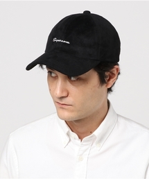 VENCEEXCHANGE | スウェード刺繍ローキャップ             (キャップ)