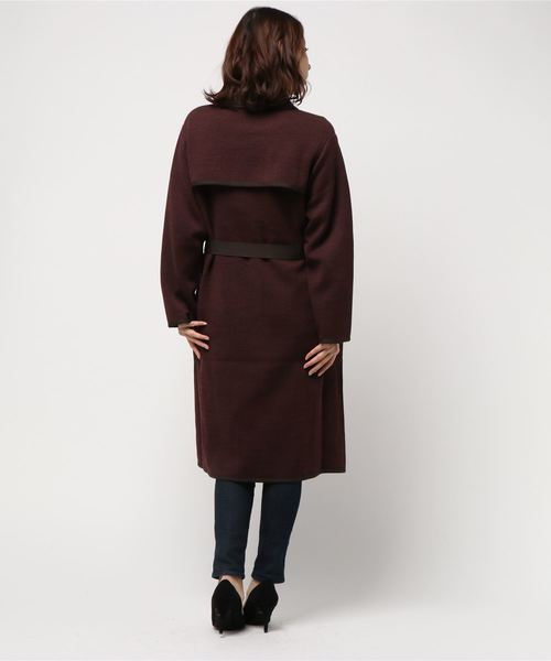 WRAPINKNOT(ラッピンノット)の「【WRAPINKNOT】WK17AW-CO02(その他アウター・レディース・ブラック/ブラウン・0)」の3枚目の写真