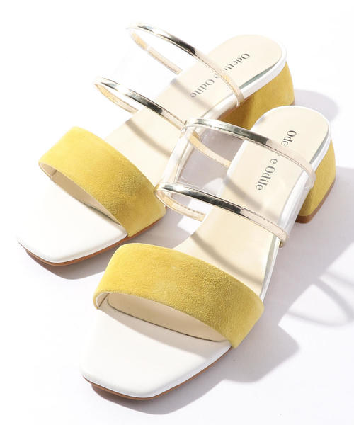 ODETTE E ODILE（オデットエオディール）の「OFC 2BLTPVC サンダル35（サンダル・レディース・ライトブルー/パープル/ホワイト/ベージュ/ライラック/イエロー/シルバー・35/36/37）」の7枚目の写真