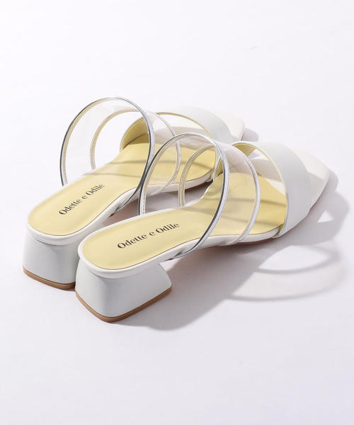 ODETTE E ODILE（オデットエオディール）の「OFC 2BLTPVC サンダル35（サンダル・レディース・ライトブルー/パープル/ホワイト/ベージュ/ライラック/イエロー/シルバー・35/36/37）」の10枚目の写真