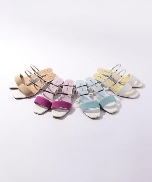 ODETTE E ODILE（オデットエオディール）の「OFC 2BLTPVC サンダル35（サンダル・レディース・ライトブルー/パープル/ホワイト/ベージュ/ライラック/イエロー/シルバー・35/36/37）」の13枚目の写真