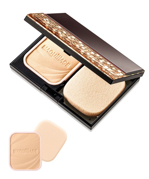MAQuillAGE(マキアージュ)の「マキアージュ ドラマティックパウダリー UV ベージュオークル10 (レフィル)(ファンデーション)」|ベージュ