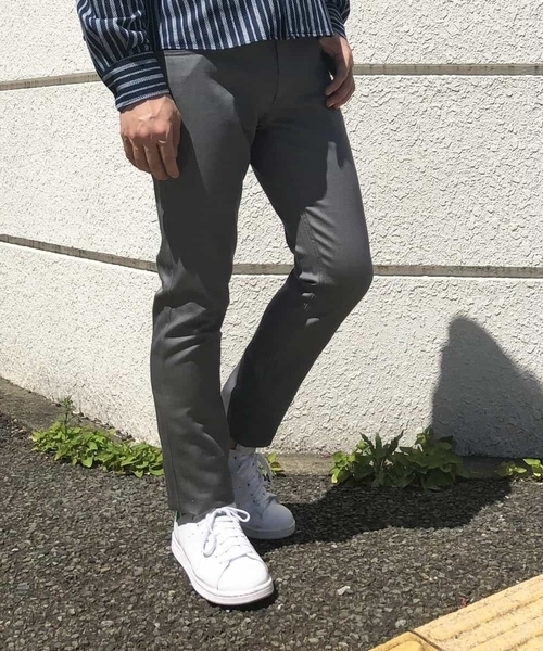 MICHEL KLEIN HOMME   （ミッシェルクランオム）の「パンツ（プレビアストレッチ5ポケット）（その他パンツ・メンズ・ネイビー/ブラック/チャコールグレー・48/46/50）」の14枚目の写真