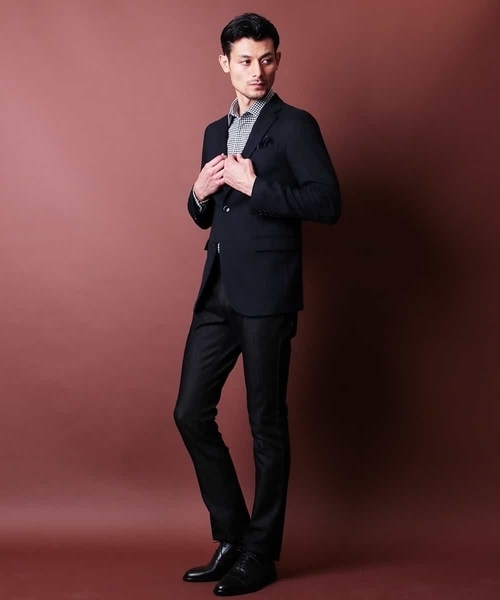 MICHEL KLEIN HOMME   （ミッシェルクランオム）の「パンツ（プレビアストレッチ5ポケット）（その他パンツ・メンズ・ネイビー/ブラック/チャコールグレー・48/46/50）」の16枚目の写真