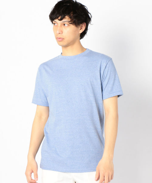 SHIPS(シップス)の「SC: リサイクルコットン ソリッド Tシャツ(Tシャツ/カットソー・メンズ・ホワイト/ダークグレー/ライトブルー/ネイビー・SMALL/X-LARGE/MEDIUM/LARGE)」の3枚目の写真