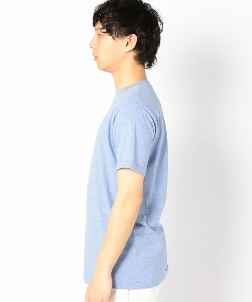 SHIPS(シップス)の「SC: リサイクルコットン ソリッド Tシャツ(Tシャツ/カットソー・メンズ・ホワイト/ダークグレー/ライトブルー/ネイビー・SMALL/X-LARGE/MEDIUM/LARGE)」の5枚目の写真
