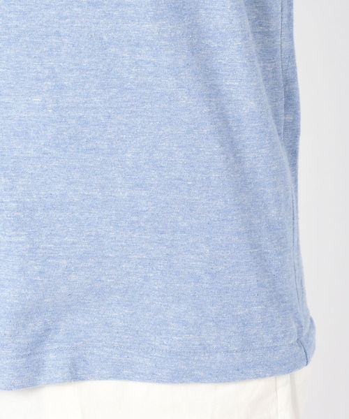 SHIPS(シップス)の「SC: リサイクルコットン ソリッド Tシャツ(Tシャツ/カットソー・メンズ・ホワイト/ダークグレー/ライトブルー/ネイビー・SMALL/X-LARGE/MEDIUM/LARGE)」の10枚目の写真