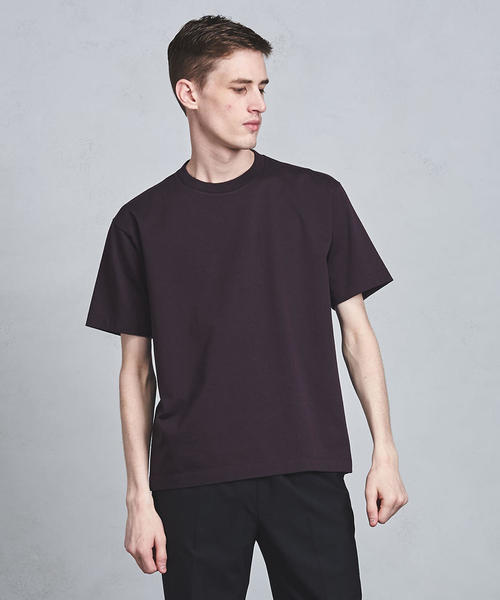 UNITED ARROWS（ユナイテッドアローズ）の「○UASB シルケット Tシャツ（Tシャツ/カットソー・メンズ・ライラック/ブラウン/パープル/ブラック/ロイヤルブルー/ベージュ/ダークグリーン・X-LARGE/LARGE/MEDIUM/SMALL）」の6枚目の写真