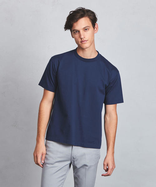 UNITED ARROWS（ユナイテッドアローズ）の「○UASB シルケット Tシャツ（Tシャツ/カットソー・メンズ・ライラック/ブラウン/パープル/ブラック/ロイヤルブルー/ベージュ/ダークグリーン・X-LARGE/LARGE/MEDIUM/SMALL）」の5枚目の写真