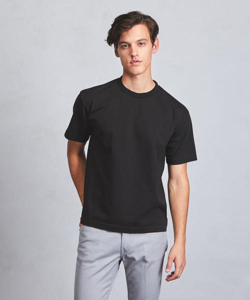 UNITED ARROWS（ユナイテッドアローズ）の「○UASB シルケット Tシャツ（Tシャツ/カットソー・メンズ・ライラック/ブラウン/パープル/ブラック/ロイヤルブルー/ベージュ/ダークグリーン・X-LARGE/LARGE/MEDIUM/SMALL）」の4枚目の写真
