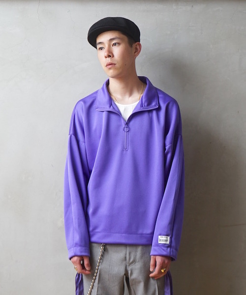 R.M GANG（アールエムギャングレベルモダニストギャング）の「R.M GANG Untitled 6（ジャージ・メンズ・ホワイト/ブラック/パープル・FREE）」の3枚目の写真