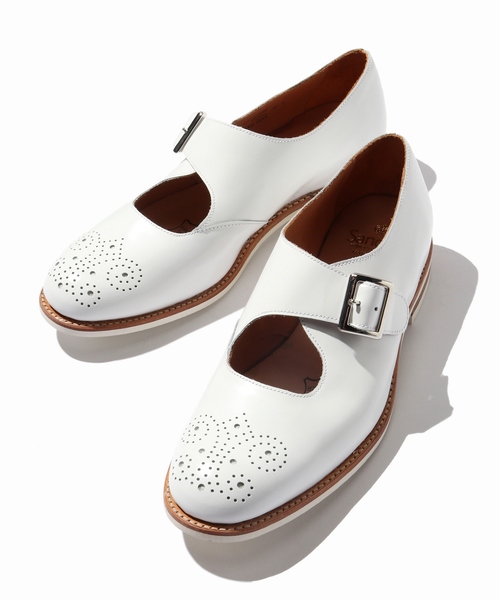 SANDERS(サンダース)の「SANDERS×JS / サンダース別注 Mary Jane Sandal(ドレスシューズ)」 WEAR