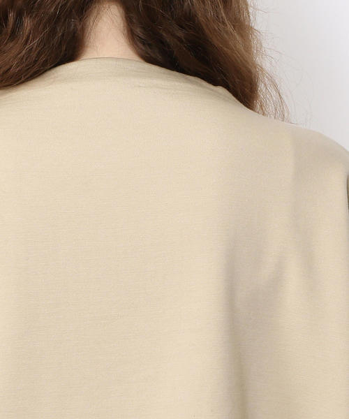 GALERIE VIE ウールジャージーコンビ ビルドネックプルオーバー GALERIE VIE（ギャルリー ヴィー）の「ウールジャージーコンビ ビルド
