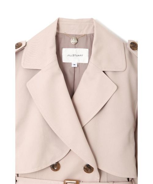 JILL by JILL STUART（ジルバイジルスチュアート）の「◆ドレストレンチコート（トレンチコート・レディース・ホワイト/ベージュ/ベージュ系その他・SMALL/MEDIUM）」の8枚目の写真