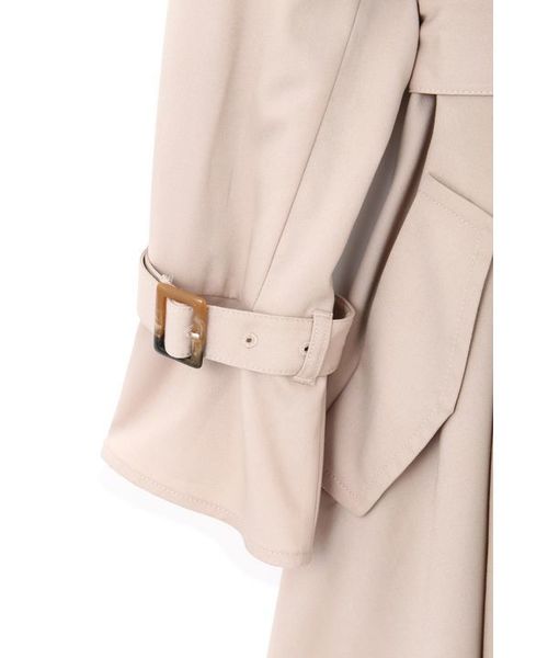 JILL by JILL STUART（ジルバイジルスチュアート）の「◆ドレストレンチコート（トレンチコート・レディース・ホワイト/ベージュ/ベージュ系その他・SMALL/MEDIUM）」の4枚目の写真