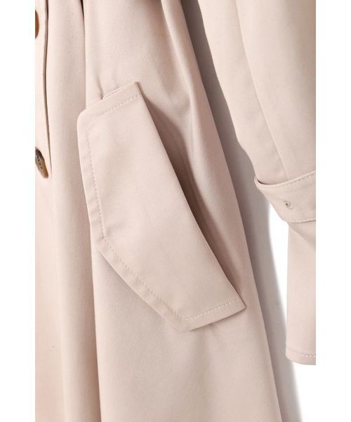 JILL by JILL STUART（ジルバイジルスチュアート）の「◆ドレストレンチコート（トレンチコート・レディース・ホワイト/ベージュ/ベージュ系その他・SMALL/MEDIUM）」の5枚目の写真